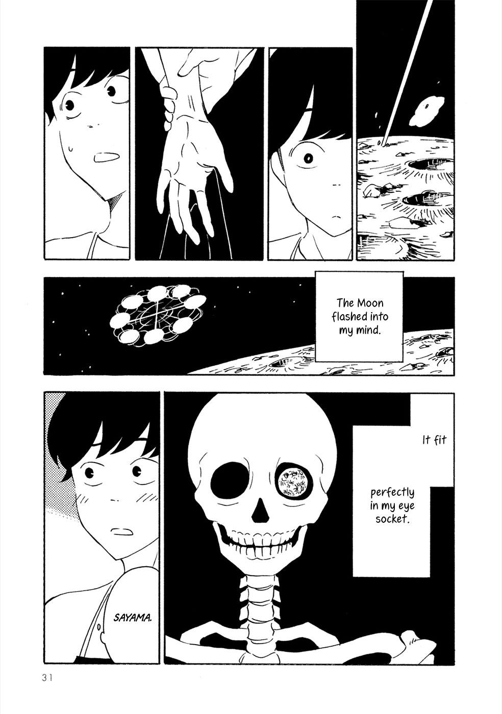 Haru to Bonkura Chapter 1 page 32 - Chapter 1 : The Lunar Surface & Eye Sockets