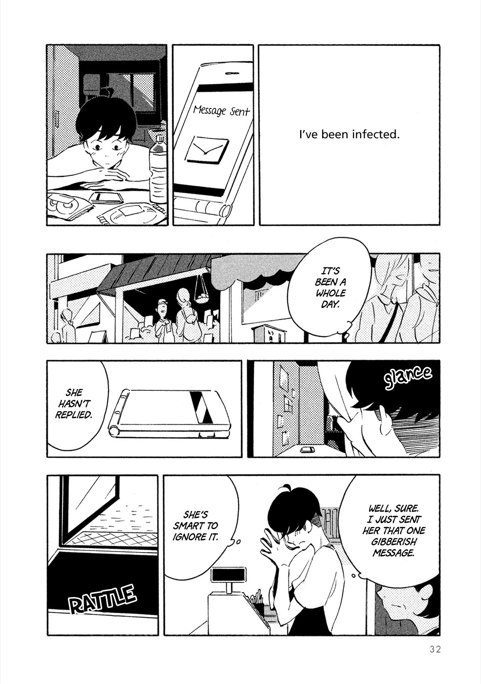 Haru to Bonkura Chapter 1 page 33 - Chapter 1 : The Lunar Surface & Eye Sockets