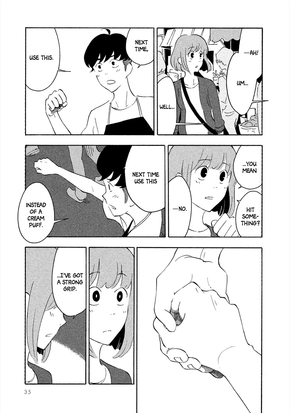 Haru to Bonkura Chapter 1 page 36 - Chapter 1 : The Lunar Surface & Eye Sockets