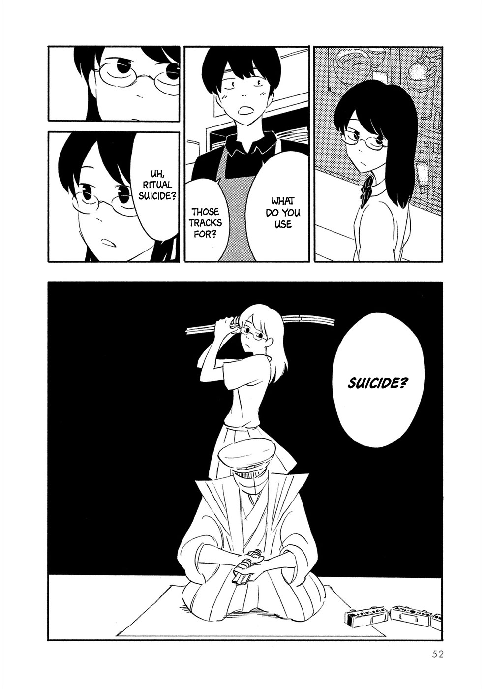 Haru to Bonkura Chapter 2 page 11 - Chapter 2 : Flooded City & The Chuo Railway Line