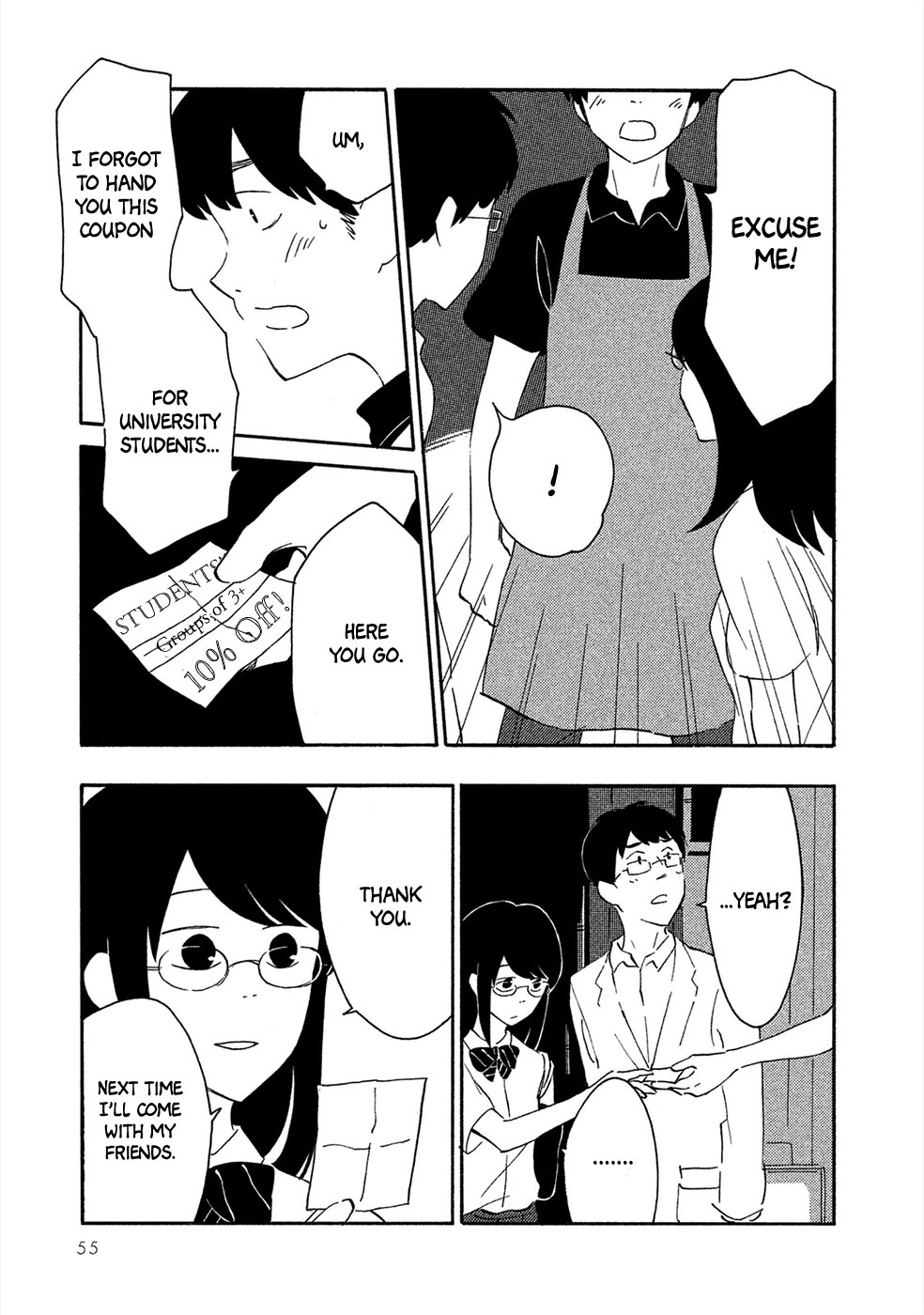 Haru to Bonkura Chapter 2 page 14 - Chapter 2 : Flooded City & The Chuo Railway Line
