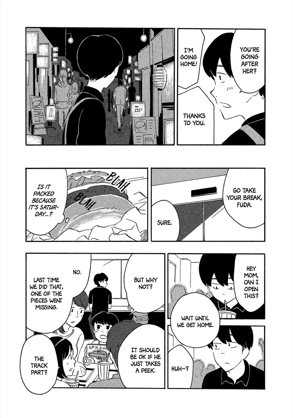 Haru to Bonkura Chapter 2 page 16 - Chapter 2 : Flooded City & The Chuo Railway Line