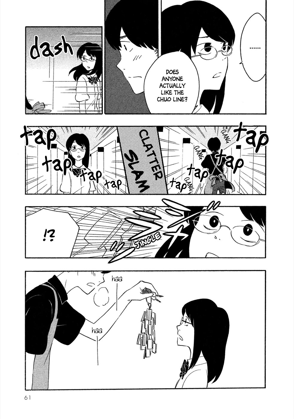 Haru to Bonkura Chapter 2 page 20 - Chapter 2 : Flooded City & The Chuo Railway Line