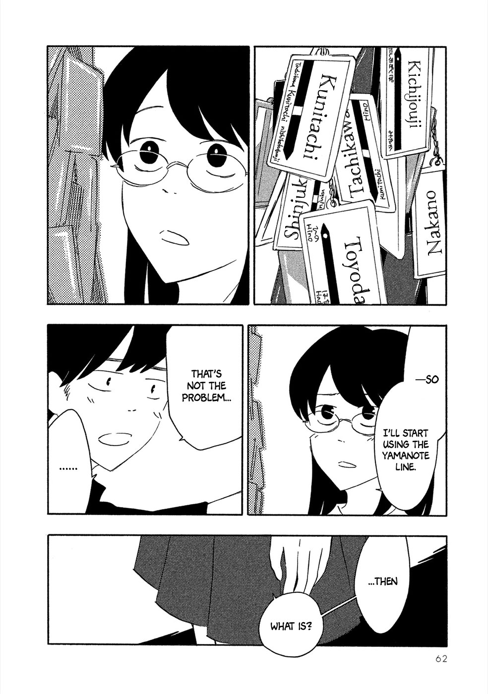 Haru to Bonkura Chapter 2 page 21 - Chapter 2 : Flooded City & The Chuo Railway Line