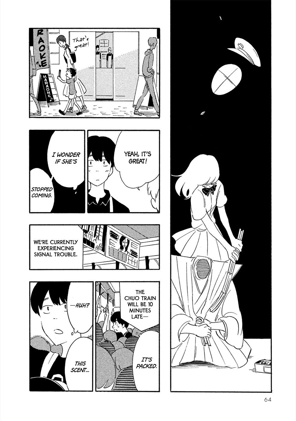 Haru to Bonkura Chapter 2 page 23 - Chapter 2 : Flooded City & The Chuo Railway Line