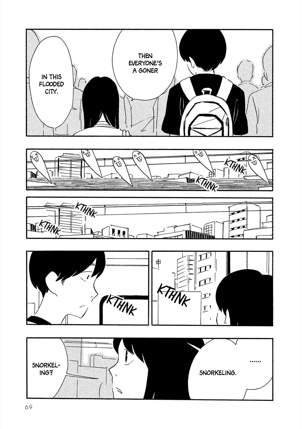 Haru to Bonkura Chapter 2 page 28 - Chapter 2 : Flooded City & The Chuo Railway Line