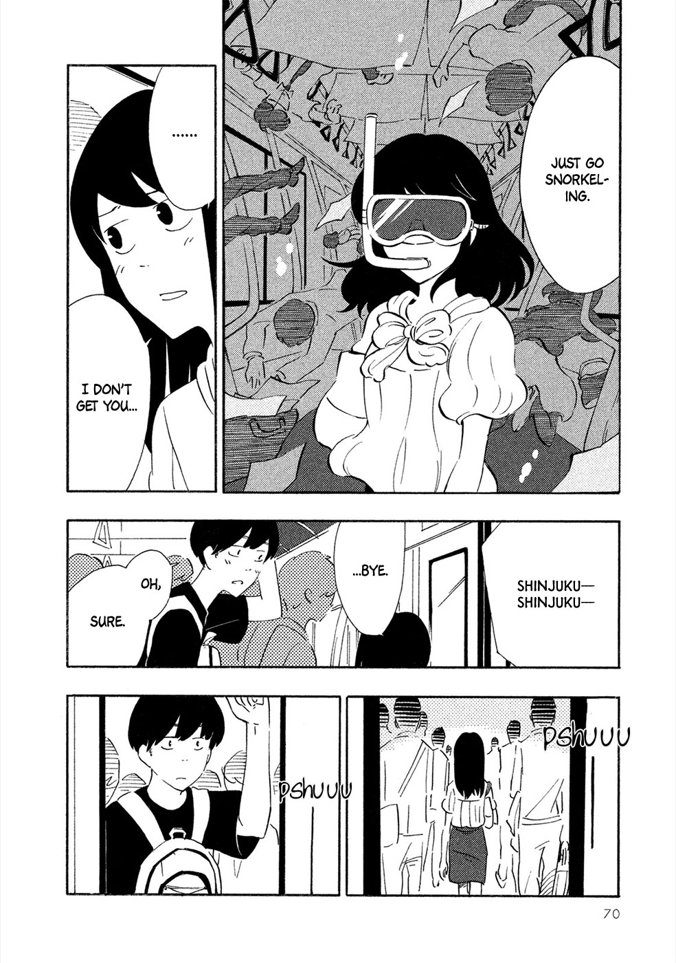 Haru to Bonkura Chapter 2 page 29 - Chapter 2 : Flooded City & The Chuo Railway Line