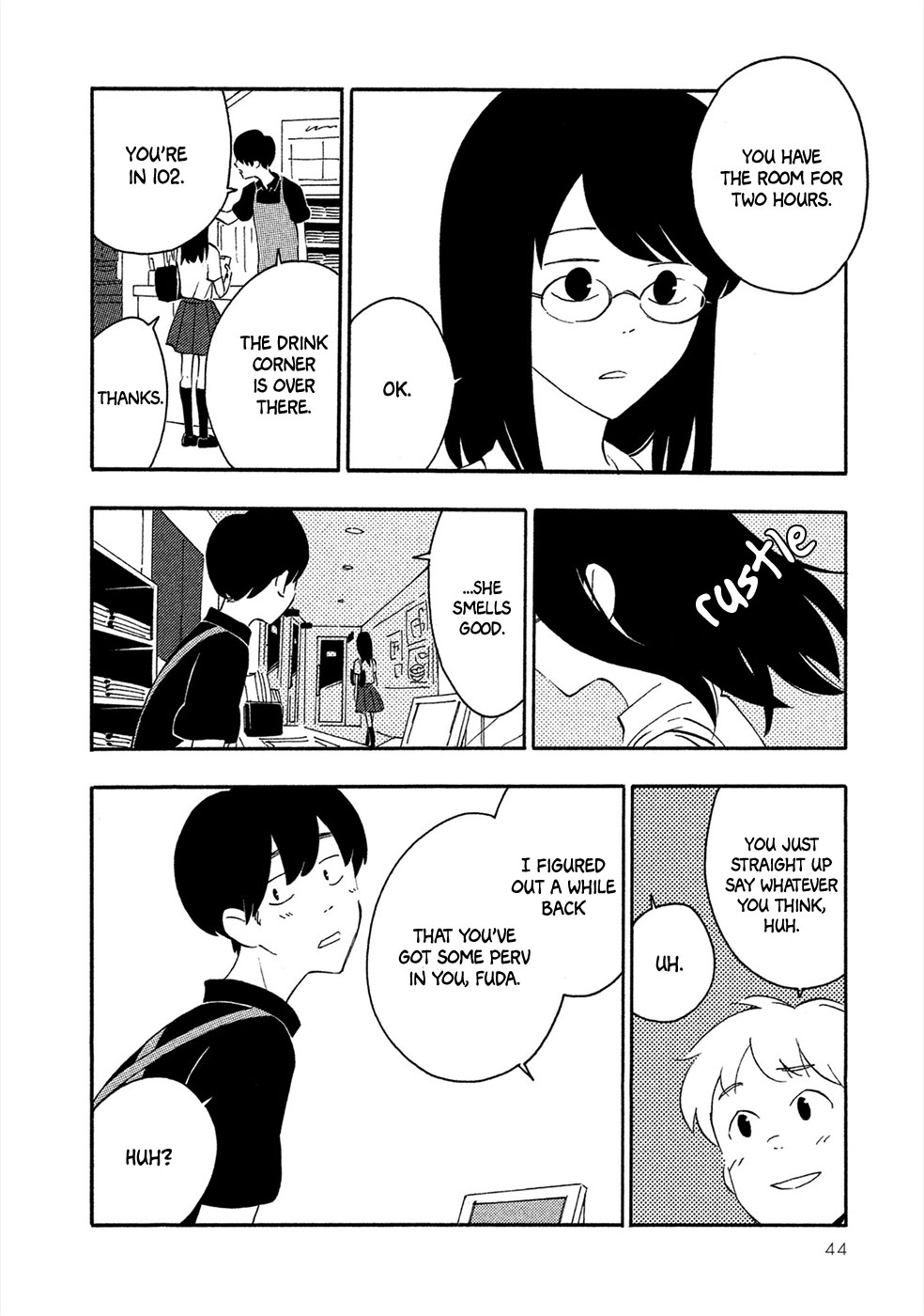 Haru to Bonkura Chapter 2 page 3 - Chapter 2 : Flooded City & The Chuo Railway Line