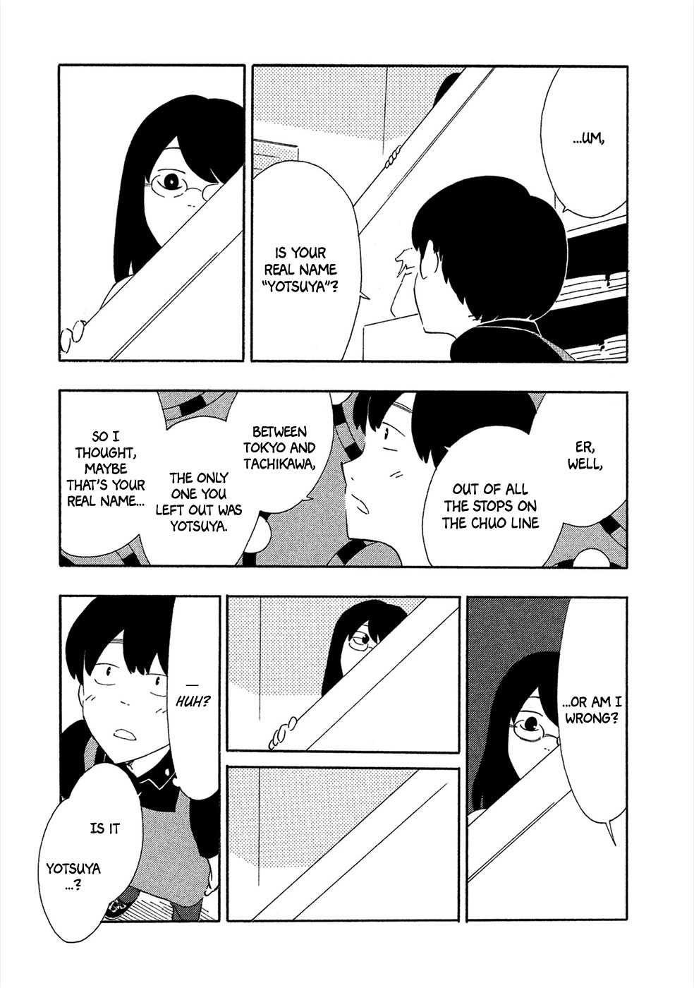 Haru to Bonkura Chapter 2 page 34 - Chapter 2 : Flooded City & The Chuo Railway Line