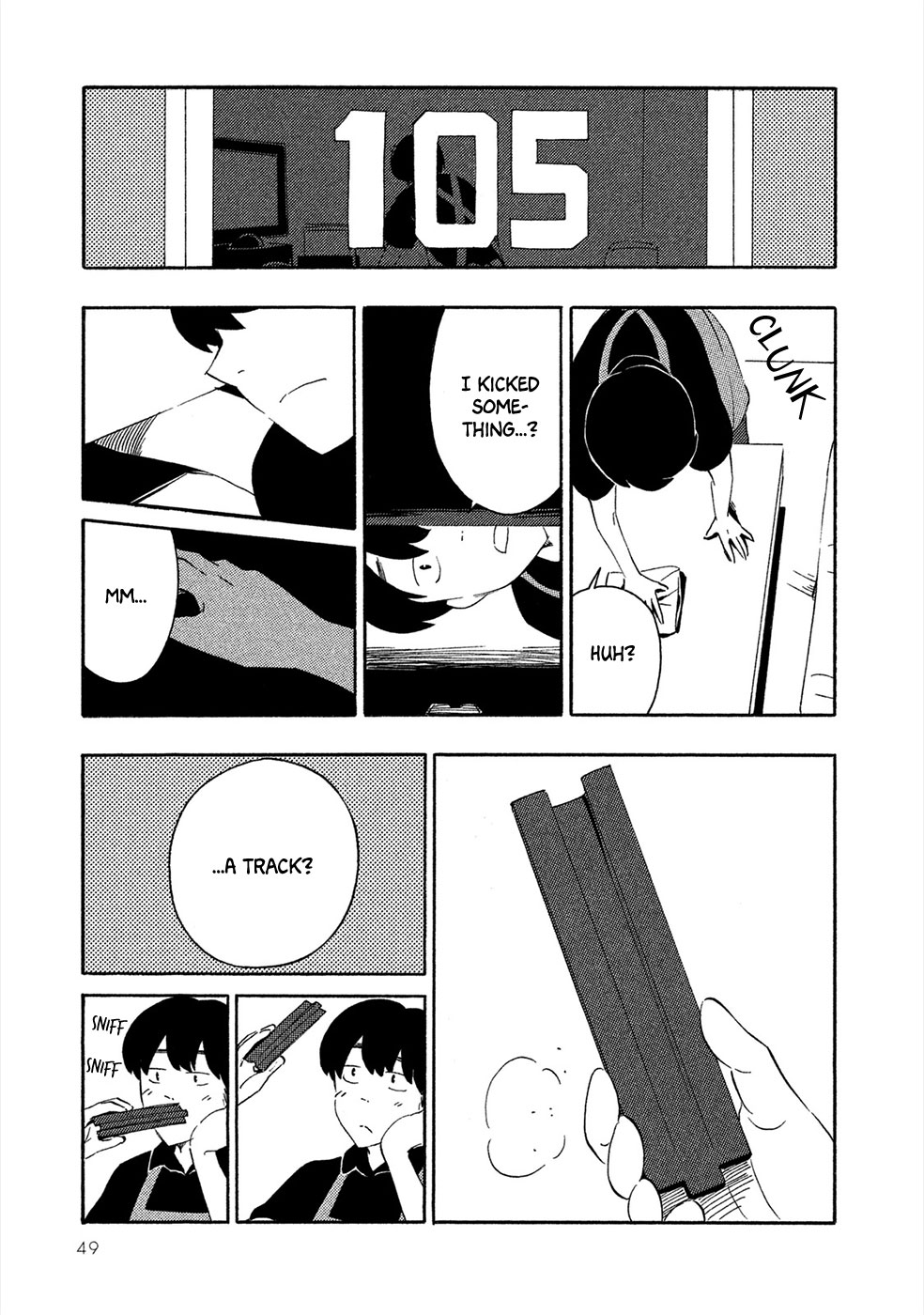 Haru to Bonkura Chapter 2 page 8 - Chapter 2 : Flooded City & The Chuo Railway Line