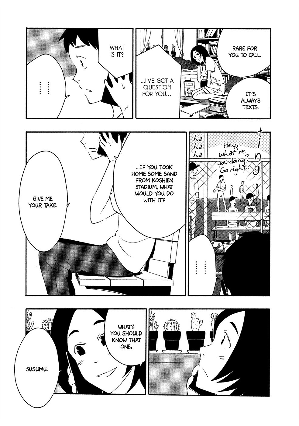 Haru to Bonkura Chapter 3 page 22 - Chapter 3 : The Cactus-tamer's Apprentice