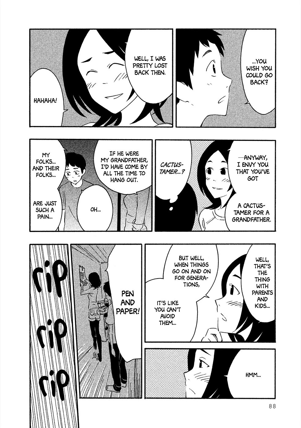 Haru to Bonkura Chapter 3 page 9 - Chapter 3 : The Cactus-tamer's Apprentice
