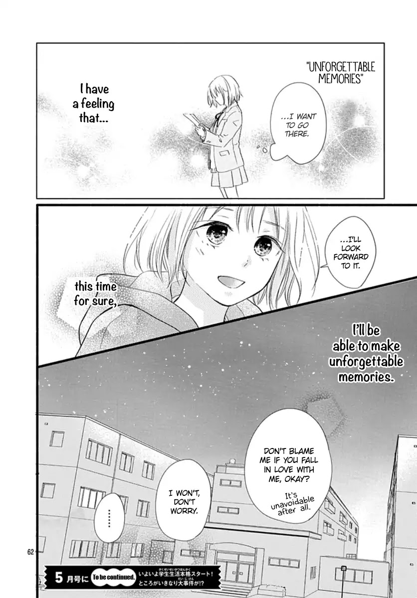 Haru to Koi to Kimi no Koto Chapter 1 page 62 - Chapter 1