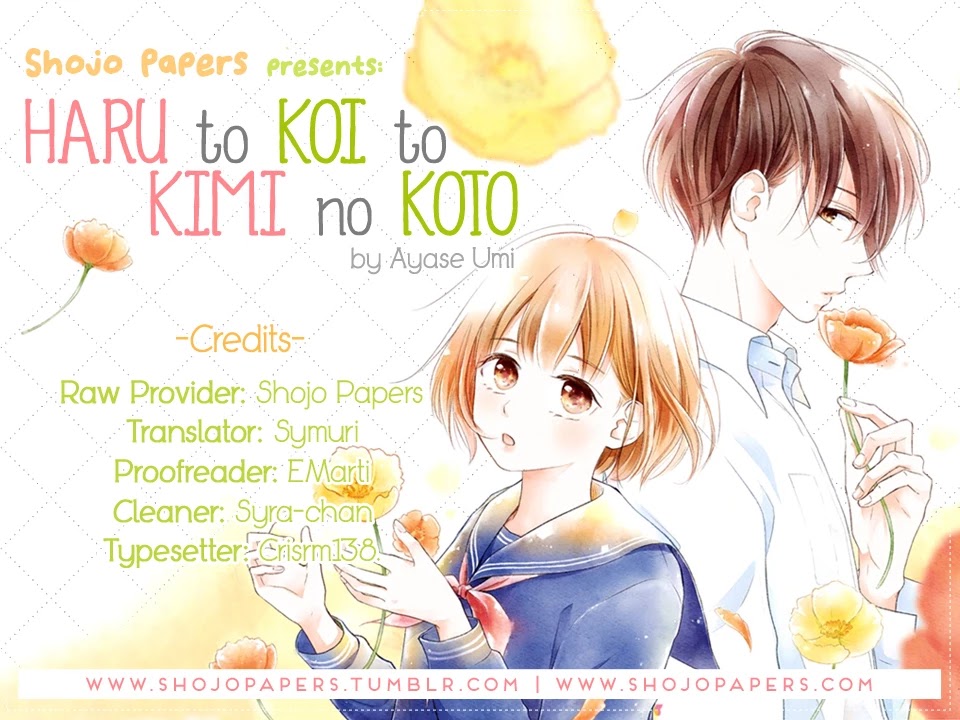 Haru to Koi to Kimi no Koto Chapter 19 page 1 - Chapter 19