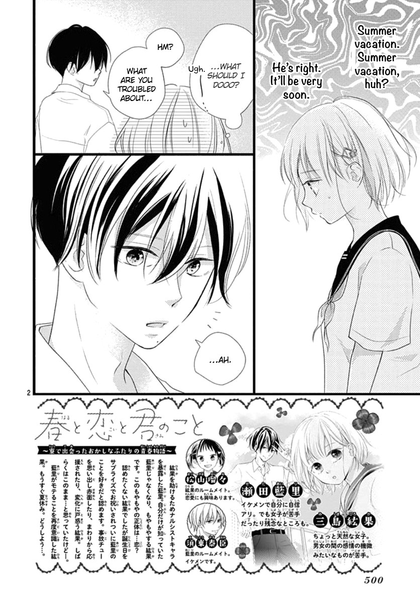 Haru to Koi to Kimi no Koto Chapter 8 page 4 - Chapter 8