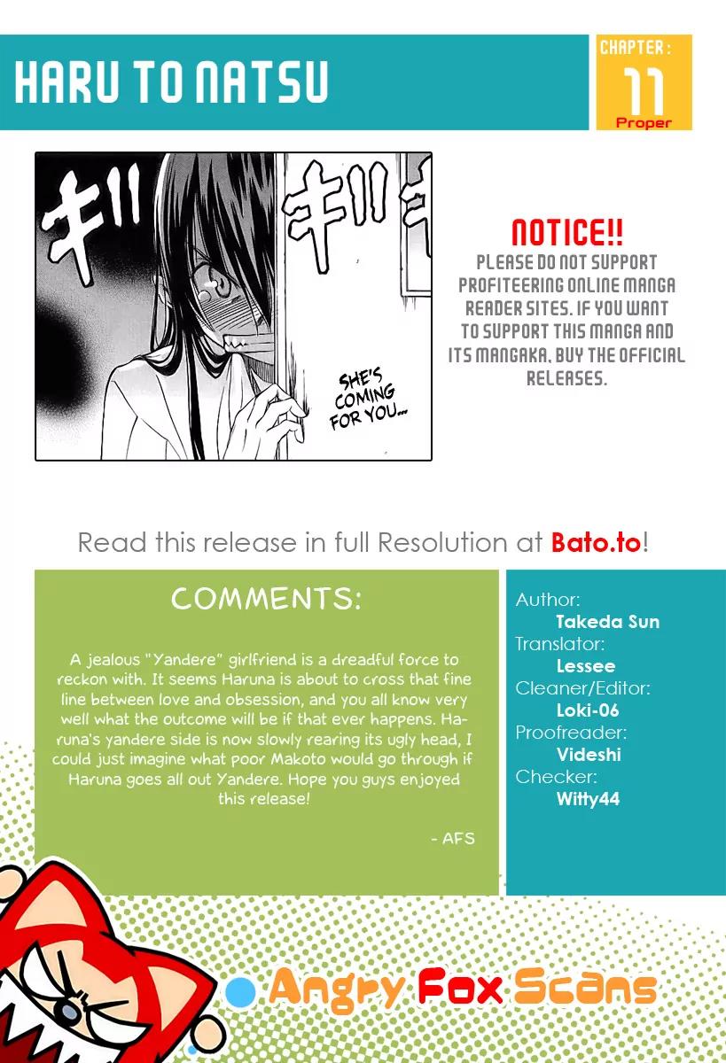 Haru to Natsu Chapter 11 page 34 - Chapter 11: Do You Like Flowers?