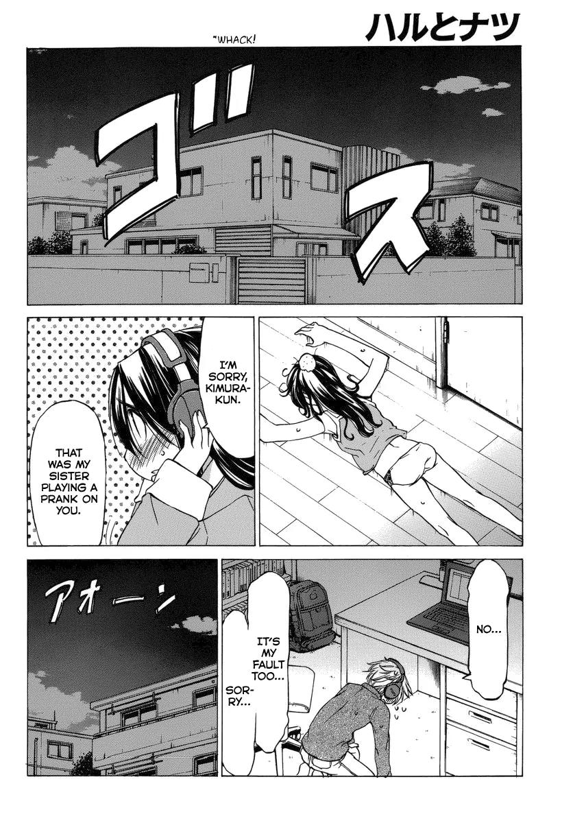 Haru to Natsu Chapter 12 page 17 - Chapter 12: Let's Meet Online!