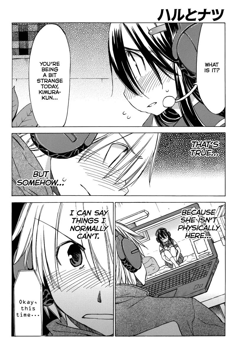 Haru to Natsu Chapter 12 page 25 - Chapter 12: Let's Meet Online!