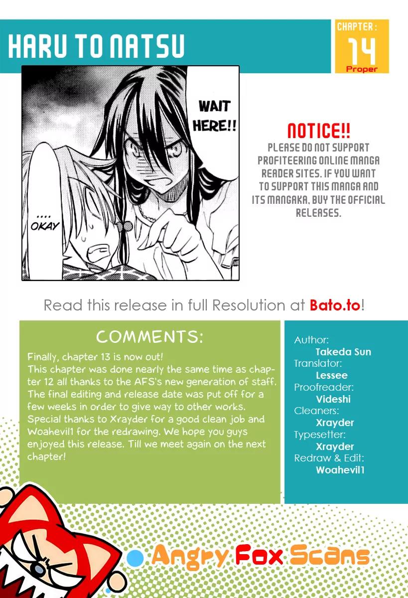 Haru to Natsu Chapter 14 page 36 - Chapter 14: The Case of the Missing Panties