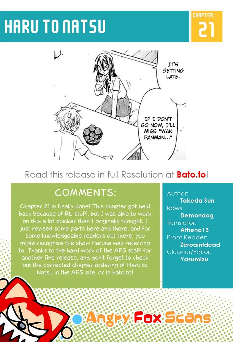 Haru to Natsu Chapter 21 page 41 - Chapter 21: Let's Cosplay!