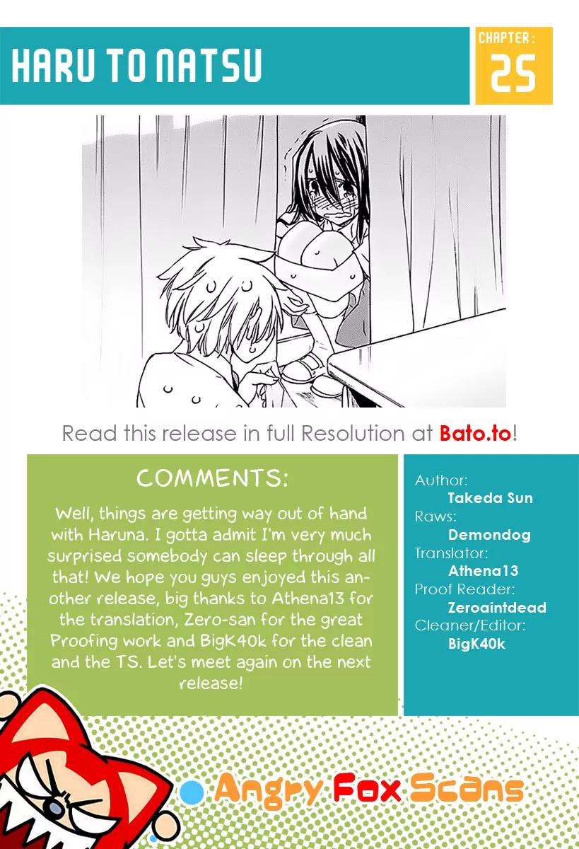 Haru to Natsu Chapter 25 page 22 - Chapter 25: Please Wake Up