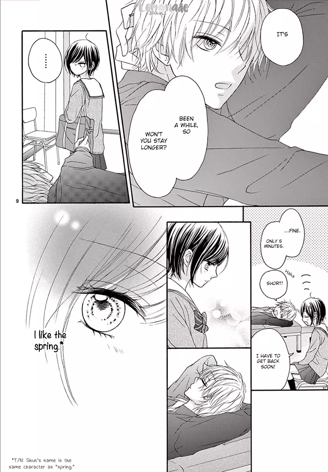 Haru Wa Watashi Wo Baka Ni Suru Chapter 1 page 10 - Chapter 1