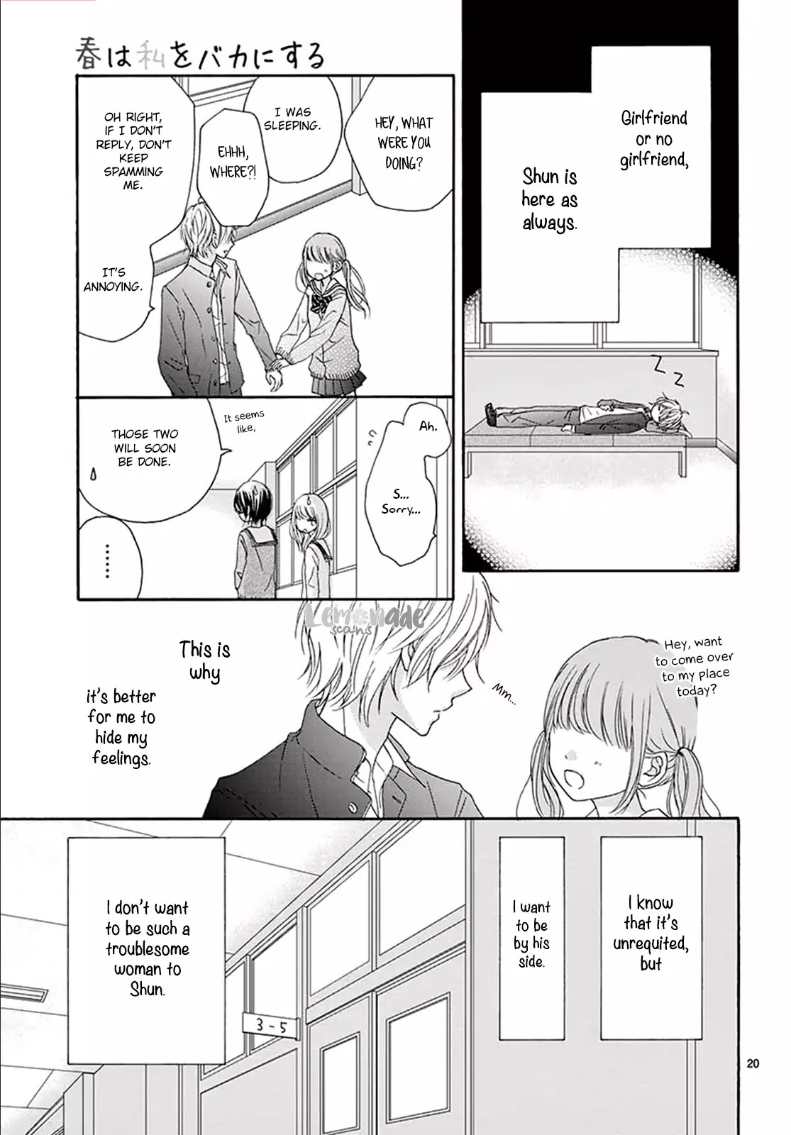 Haru Wa Watashi Wo Baka Ni Suru Chapter 1 page 21 - Chapter 1