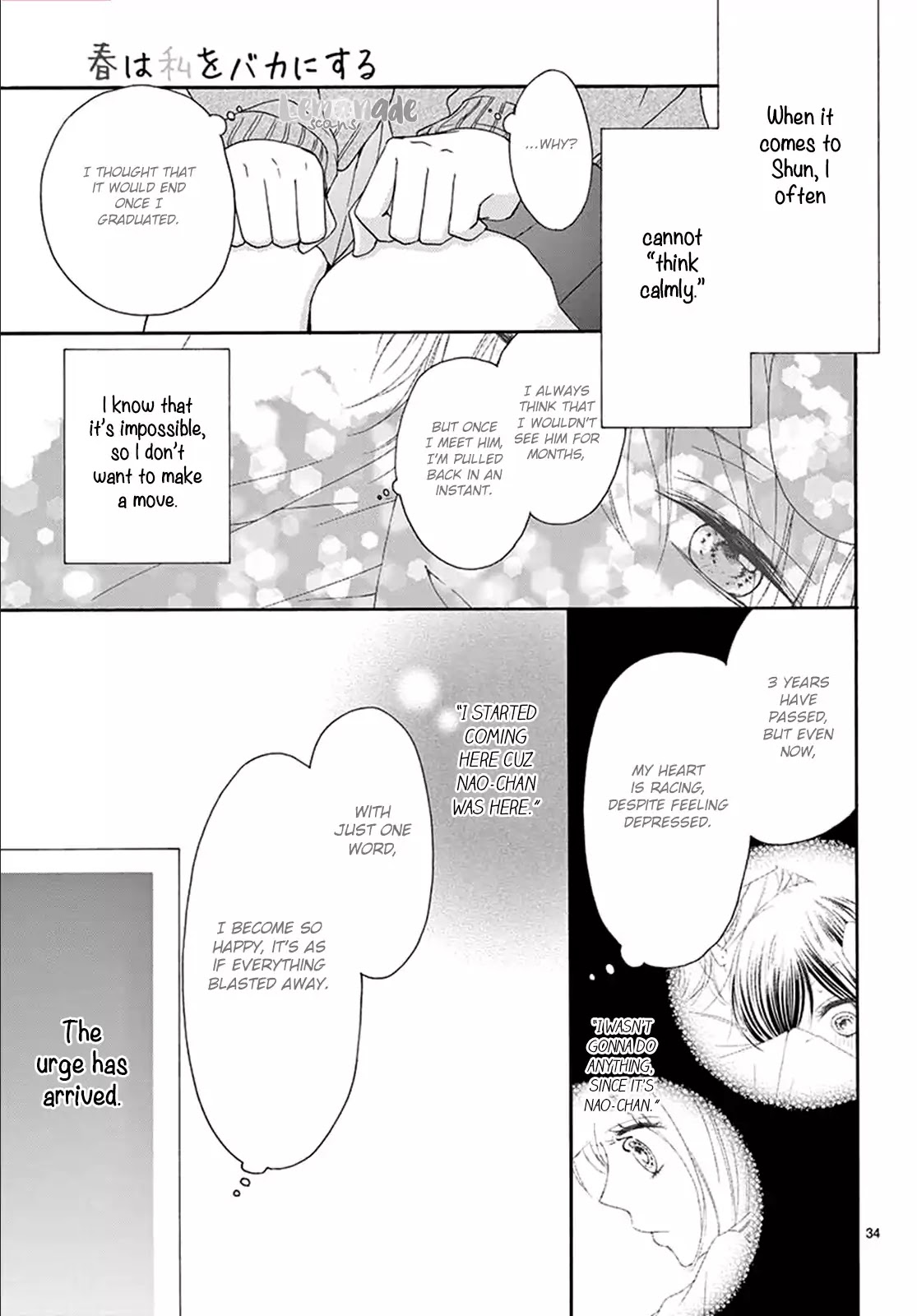 Haru Wa Watashi Wo Baka Ni Suru Chapter 1 page 35 - Chapter 1