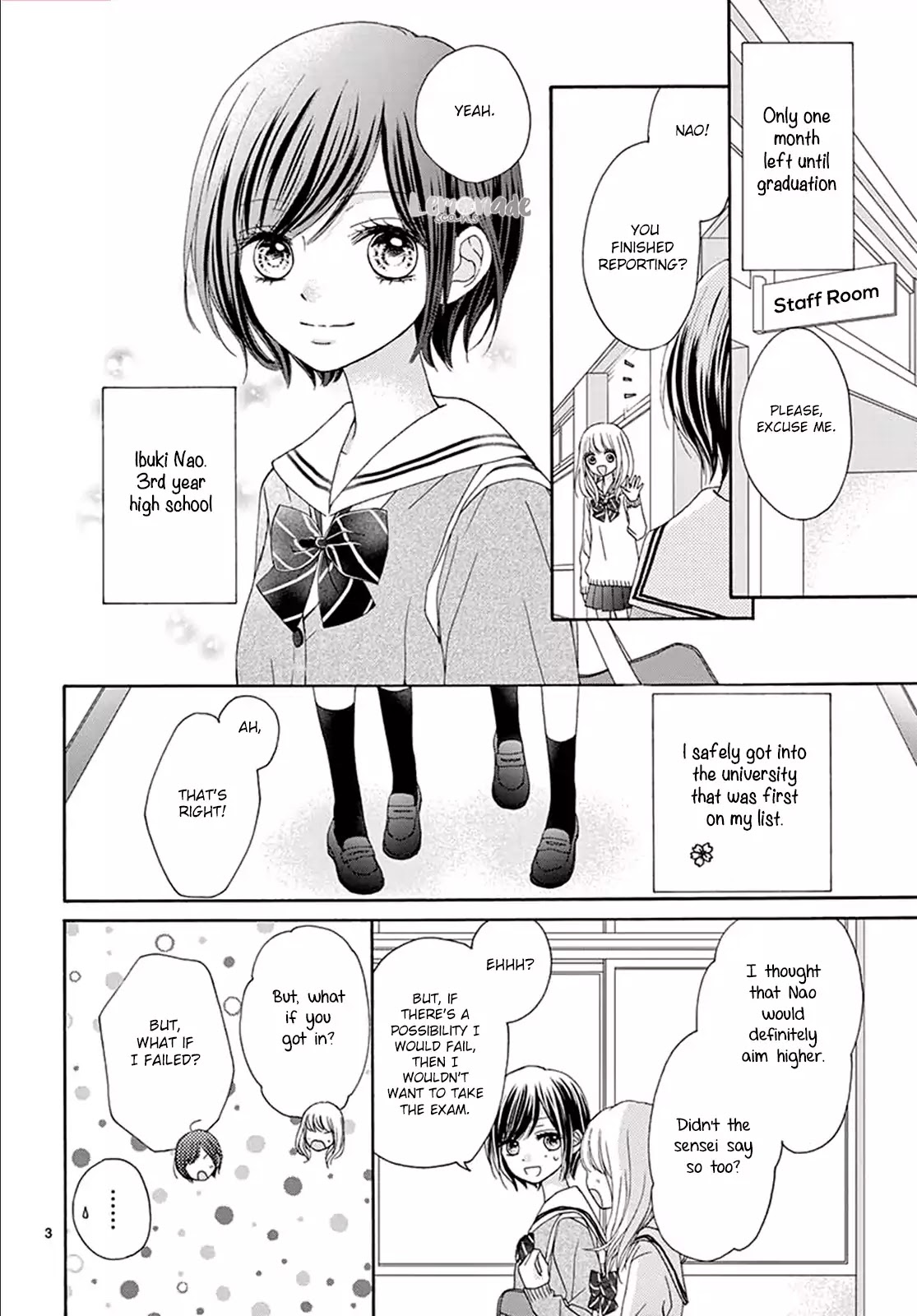 Haru Wa Watashi Wo Baka Ni Suru Chapter 1 page 4 - Chapter 1