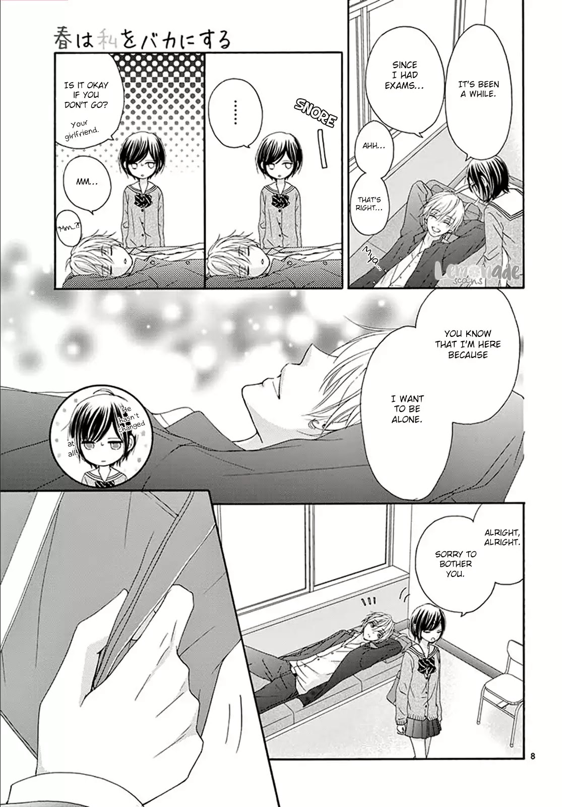 Haru Wa Watashi Wo Baka Ni Suru Chapter 1 page 9 - Chapter 1