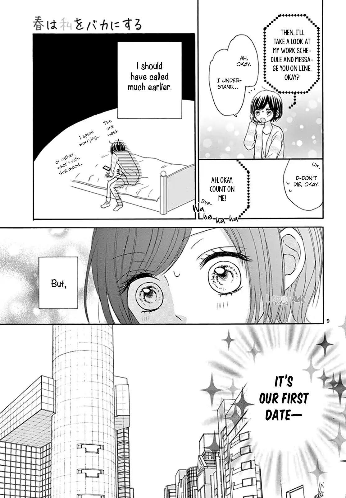 Haru Wa Watashi Wo Baka Ni Suru Chapter 2 page 11 - Chapter 2