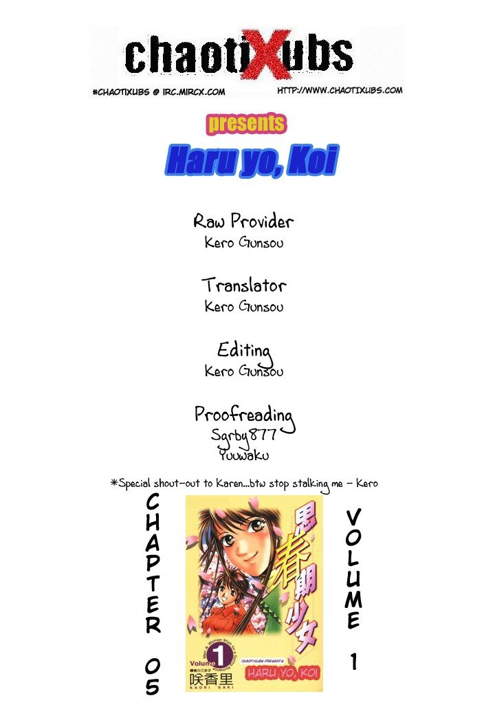 Haru yo, Koi Chapter 5 page 21 - Chapter 5: An "Out Of Sync" Harmony