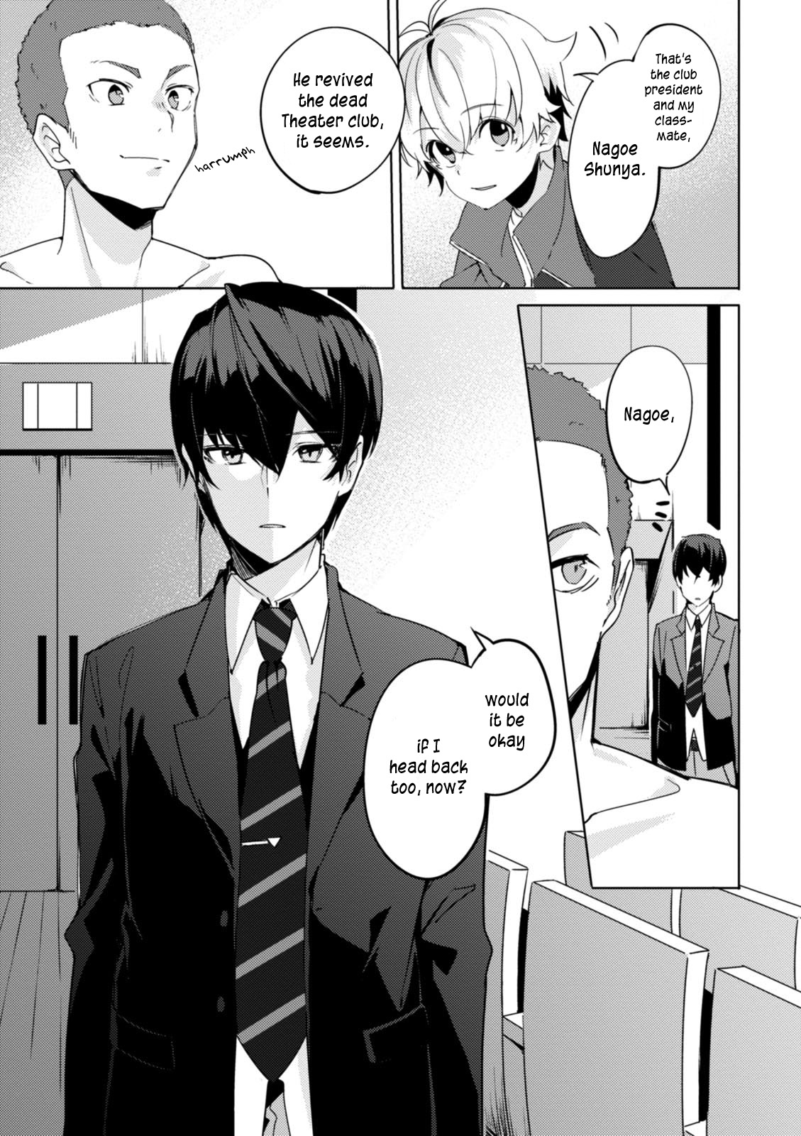 Haruchika Chapter 4 page 10 - Chapter 4: Exit Game