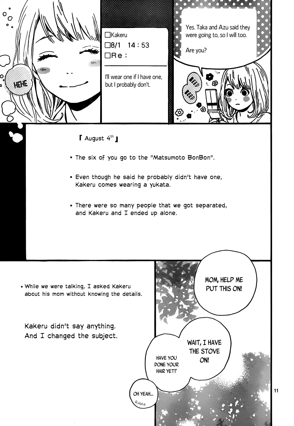 Haruiro Astronaut Chapter 8 page 12 - Chapter 8