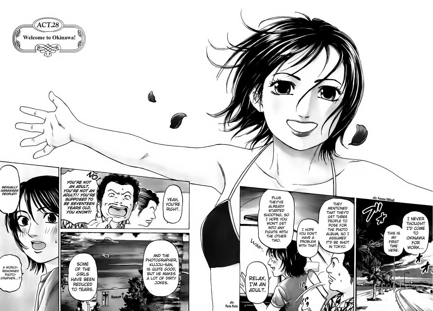 Haruka 17 Chapter 28 page 3 - Chapter 28: Act.28: Welcome to Okinawa!