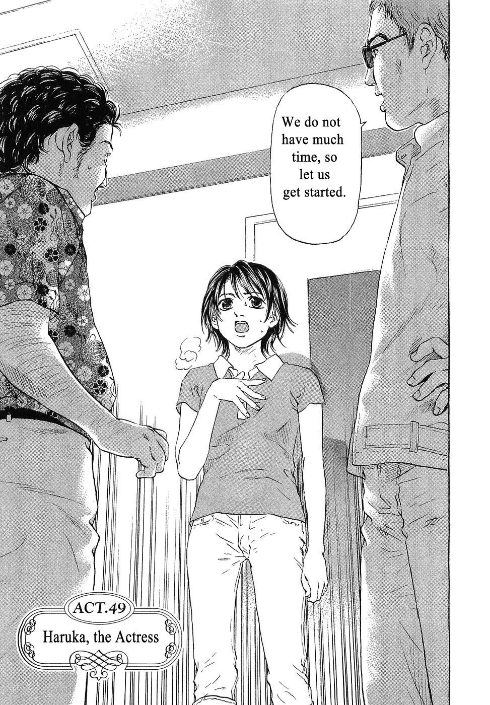 Haruka 17 Chapter 49 page 1 - Chapter 49: Act.49: Haruka, The Actress