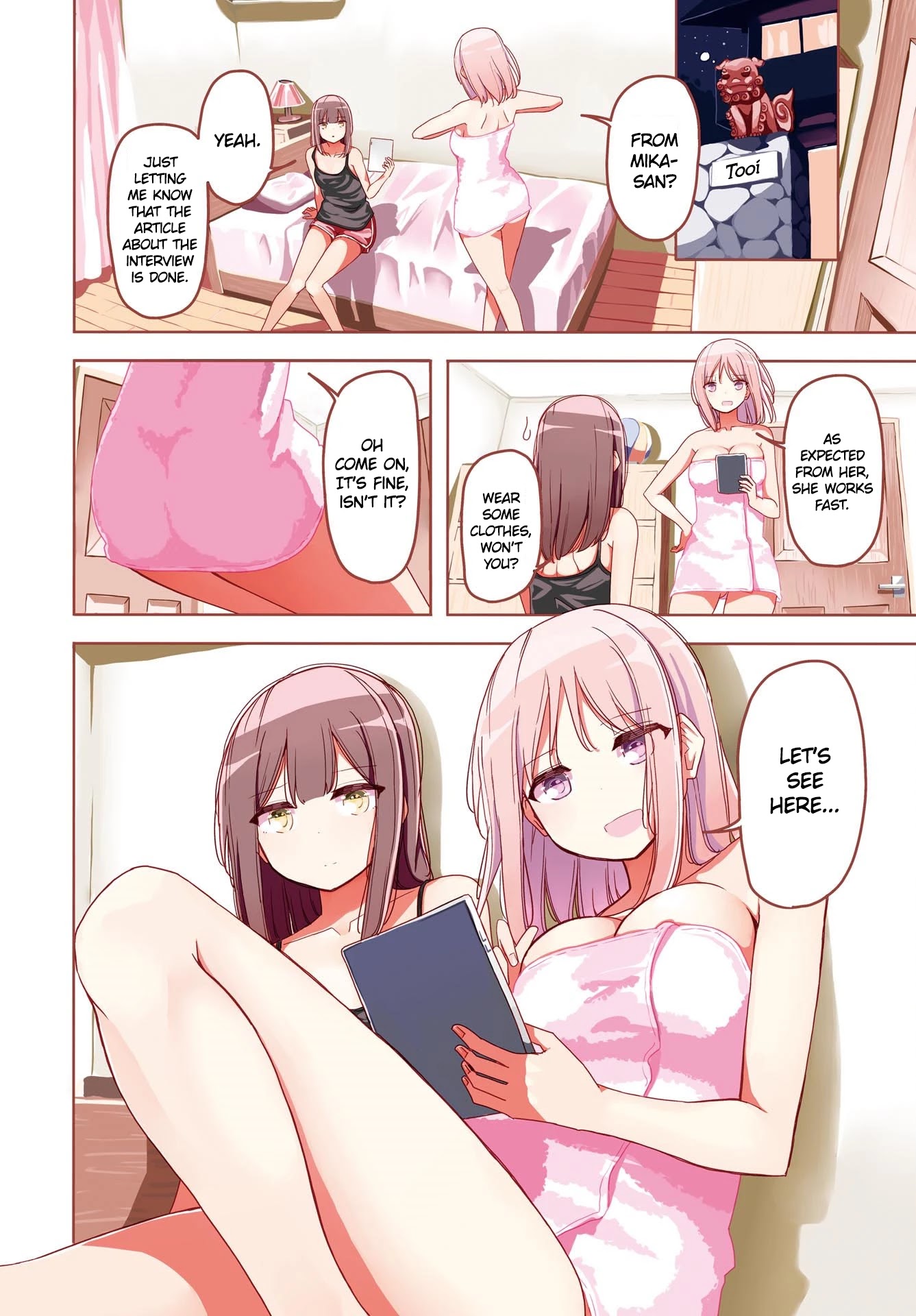 Harukana Receive Chapter 35 page 3 - Chapter 35