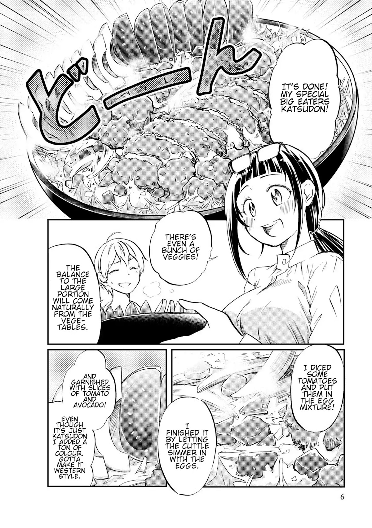 Harukawa-san is Hungry Today Too. Chapter 1 page 6 - Chapter 1