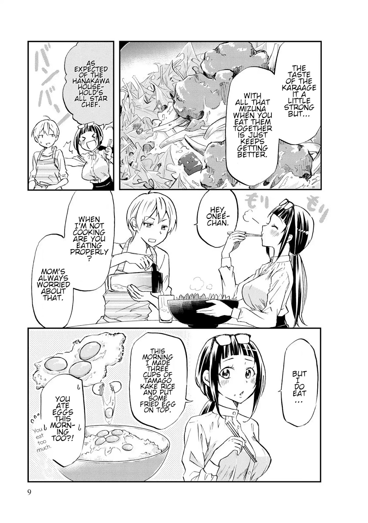 Harukawa-san is Hungry Today Too. Chapter 1 page 9 - Chapter 1