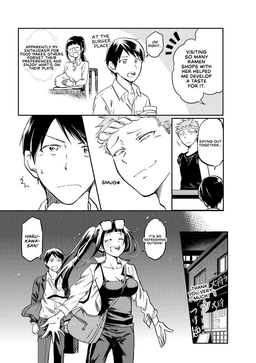 Harukawa-san is Hungry Today Too. Chapter 11 page 11 - Chapter 11: Supersized! Extra Spicy Ramen