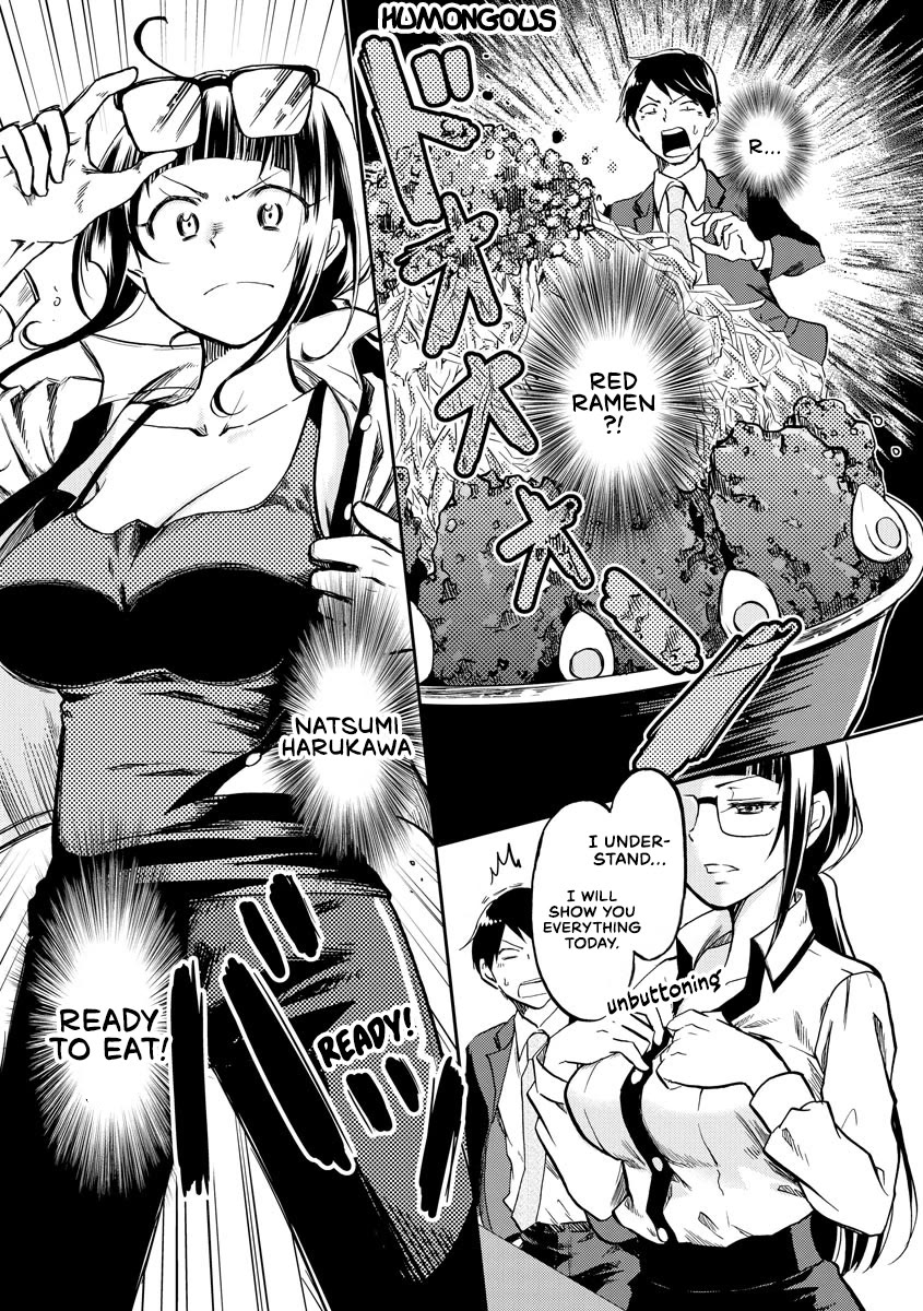 Harukawa-san is Hungry Today Too. Chapter 11 page 5 - Chapter 11: Supersized! Extra Spicy Ramen
