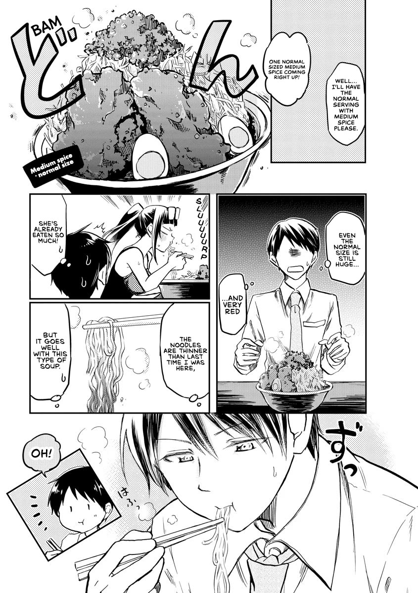 Harukawa-san is Hungry Today Too. Chapter 11 page 7 - Chapter 11: Supersized! Extra Spicy Ramen