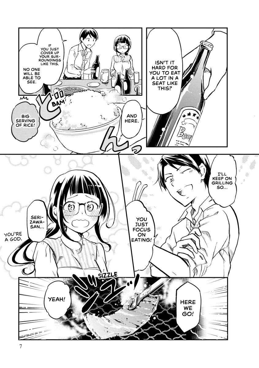 Harukawa-san is Hungry Today Too. Chapter 12 page 5 - Chapter 12: Premium Kalbi for 2000 yen a plate!