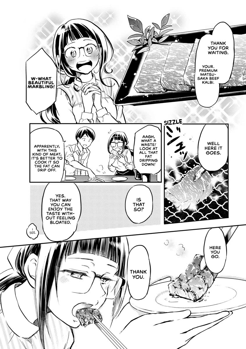 Harukawa-san is Hungry Today Too. Chapter 12 page 8 - Chapter 12: Premium Kalbi for 2000 yen a plate!