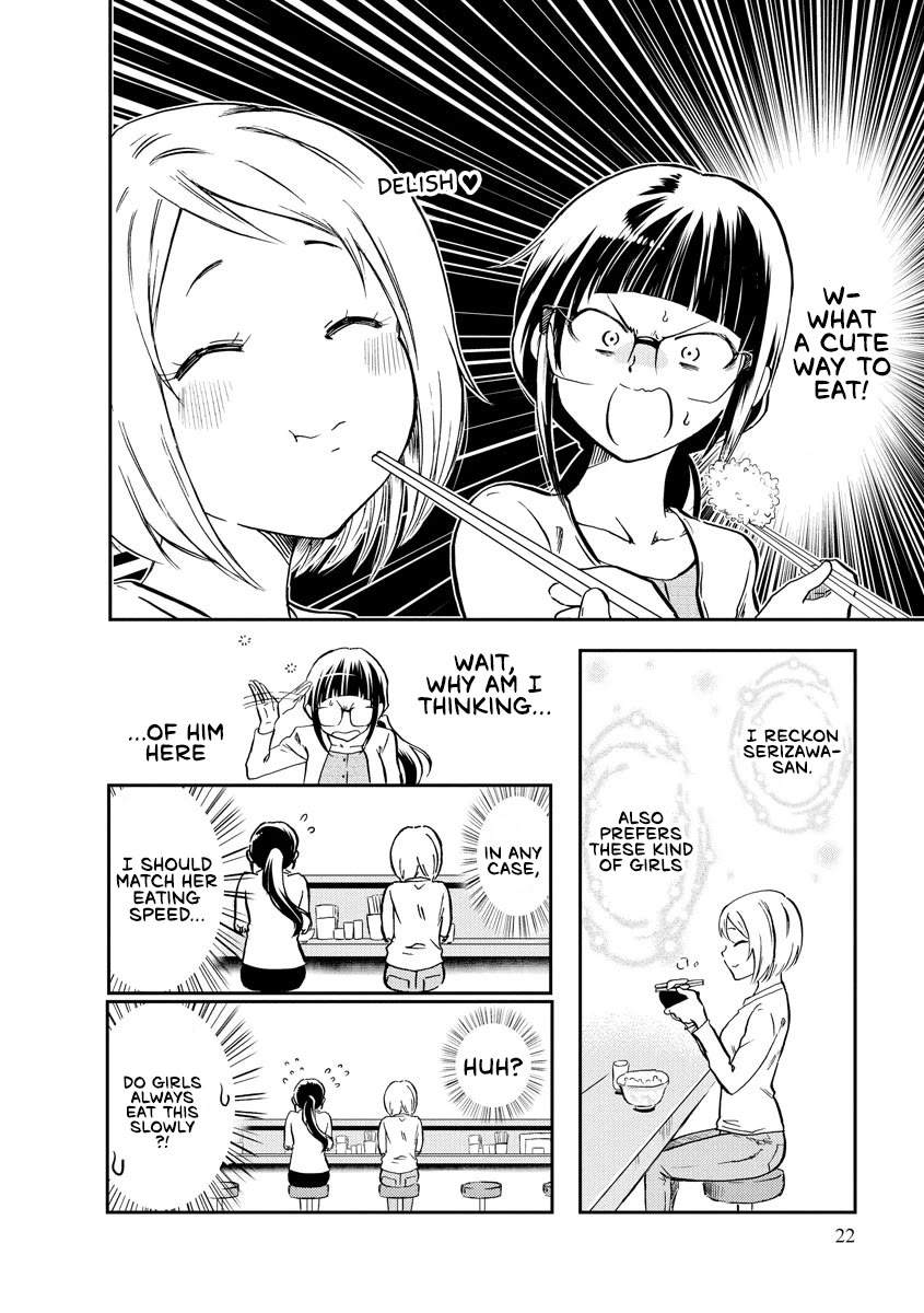 Harukawa-san is Hungry Today Too. Chapter 13 page 8 - Chapter 13: Tempura Pyramid Over Rice!