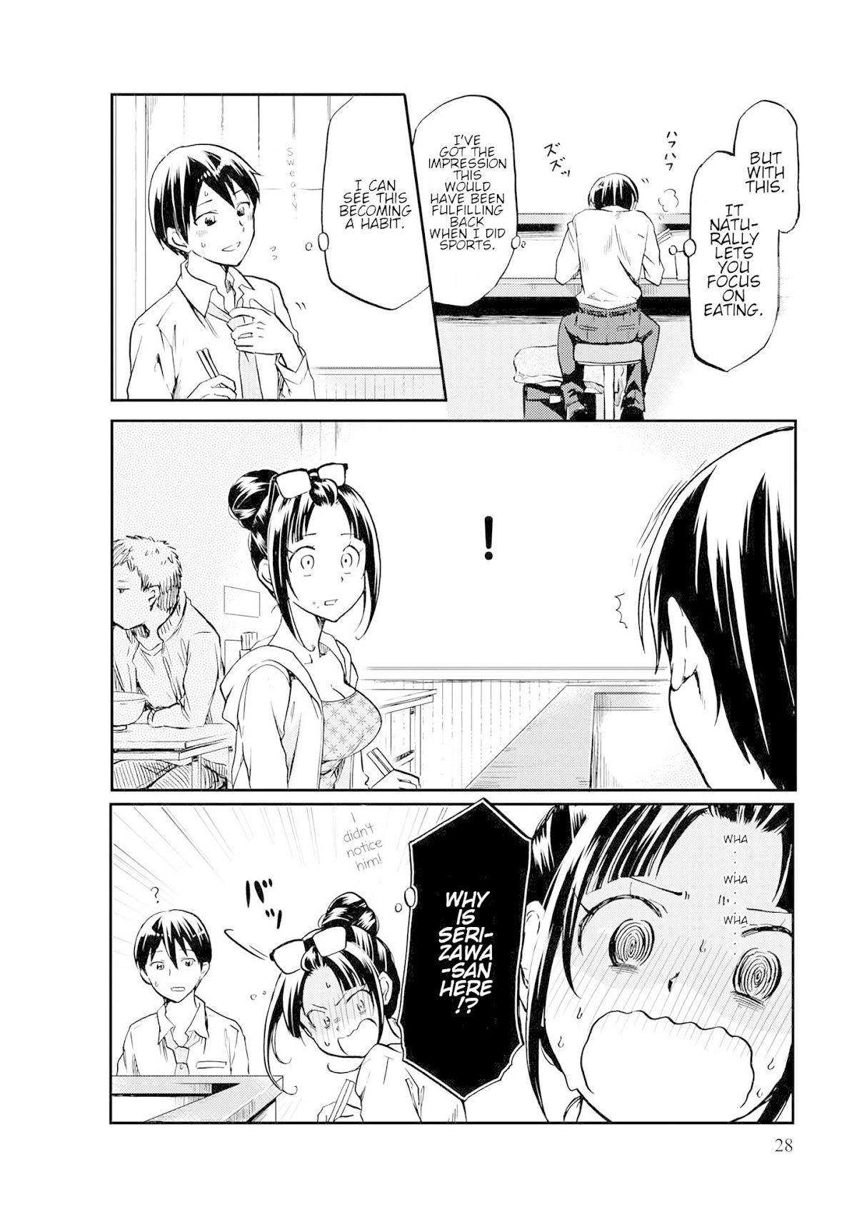 Harukawa-san is Hungry Today Too. Chapter 3 page 10 - Chapter 3: Special Special Extra Large Ramen