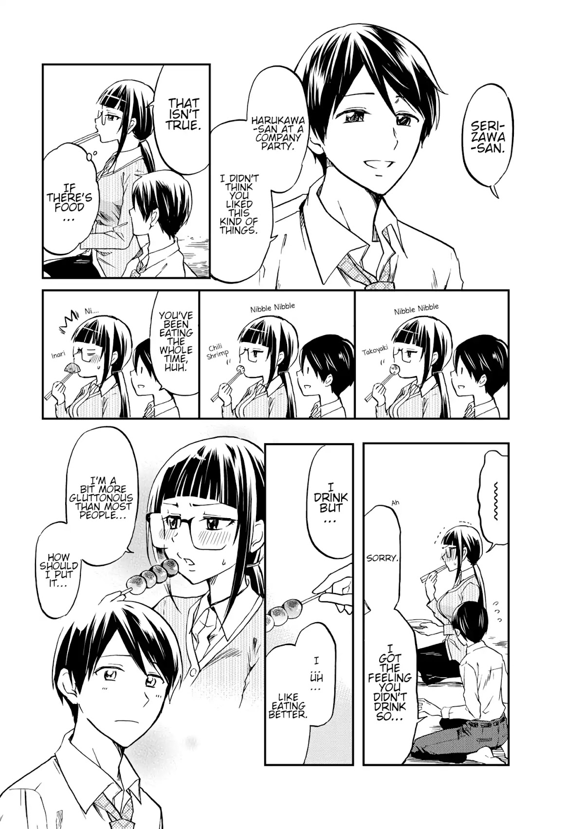 Harukawa-san is Hungry Today Too. Chapter 4 page 5 - Chapter 4