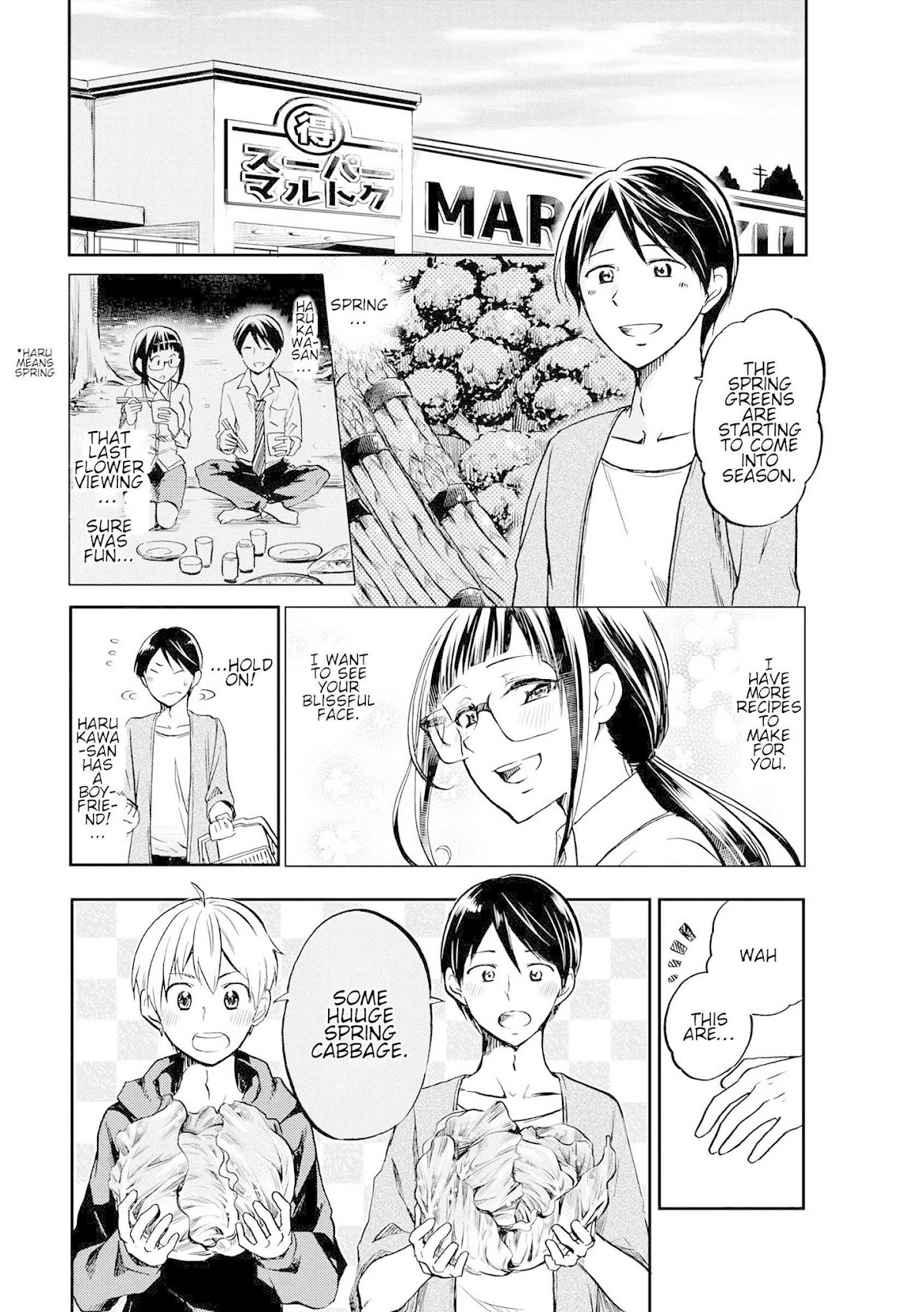 Harukawa-san is Hungry Today Too. Chapter 5 page 3 - Chapter 5