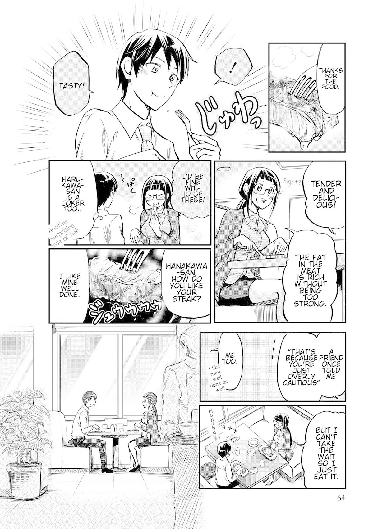 Harukawa-san is Hungry Today Too. Chapter 6 page 10 - Chapter 6