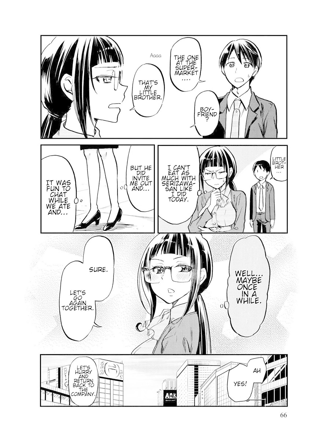 Harukawa-san is Hungry Today Too. Chapter 6 page 12 - Chapter 6